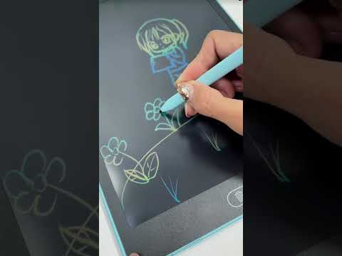 10-Inch LCD Writing Tablet: Perfect for drawing, notes, memos. Includes high-precision pen.