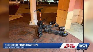 Fort Myers residents voice concerns over Spin scooters on sidewalks