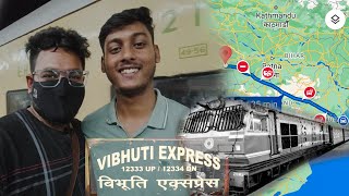 MY FIRST SOLO TRIP VLOG | VIBHUTI EXPRESS 3rd ac | VIBHUTI EXPRESS FULL JOURNEY | HOWRAH TO ????