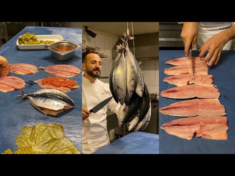 new special bonito fish recipe. by faruk chef.  Faruk şef palamut tarifi .