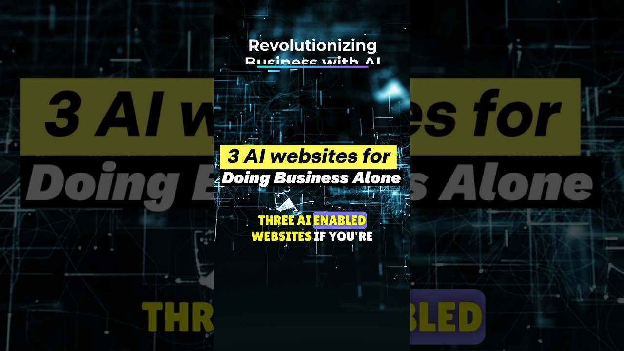 Top 3 websites for solo business owners #automation #business #enterpreneur
