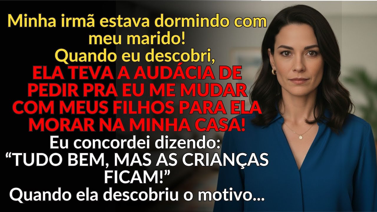 Minha IRMÃ estava dormindo com meu MARIDO e EU descobri — Ela teve a coragem de exigir que eu...
