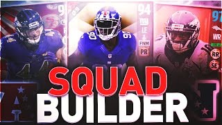 ONE PLAYER FROM EVERY NFL TEAM SQUAD BUILDER! MADDEN 17 ULTIMATE THEMED TEAM SQUAD BUILDER