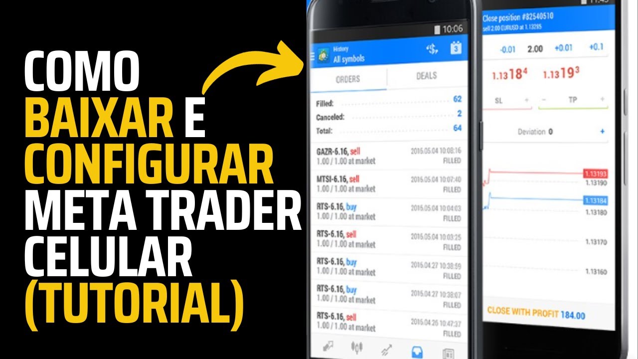 COMO INSTALAR, CONFIGURAR E OPERAR NO MT5 PELO CELULAR (ATUALIZADO 2024)