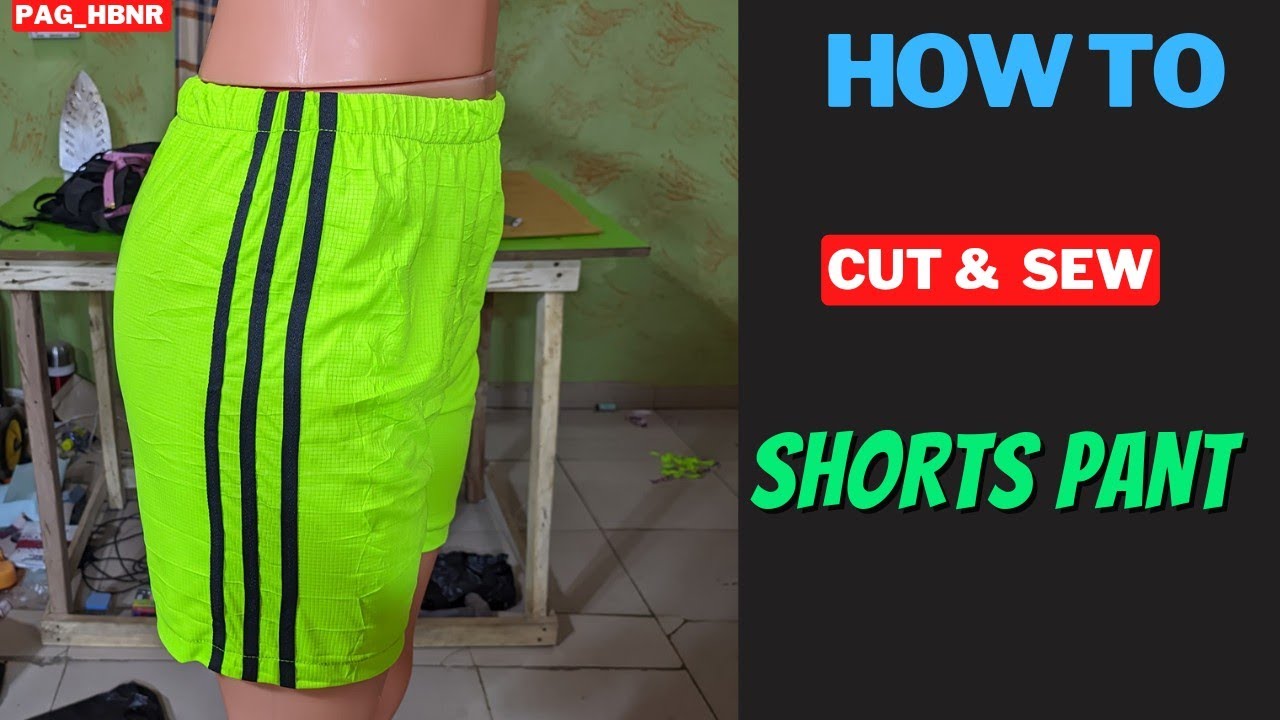 HOW TO CUT AND SEW SHORT ¦ BOXER CUTTING 