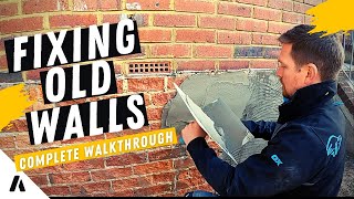Fixing Old Walls With Render | Get EXTRA STRONG Walls with my SECRET WEAPON in Rendering...