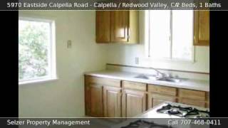 5970 Eastside Calpella Road Calpella / Redwood Valley CA