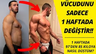 6 Günde 12Kg Verdi̇m En Hizli Ki̇lo Verme Yöntemi̇ 