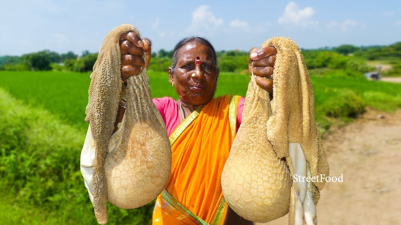 Goat Intestine Gravy - Grandma Village Style Food - Street Food | STREET FOOD