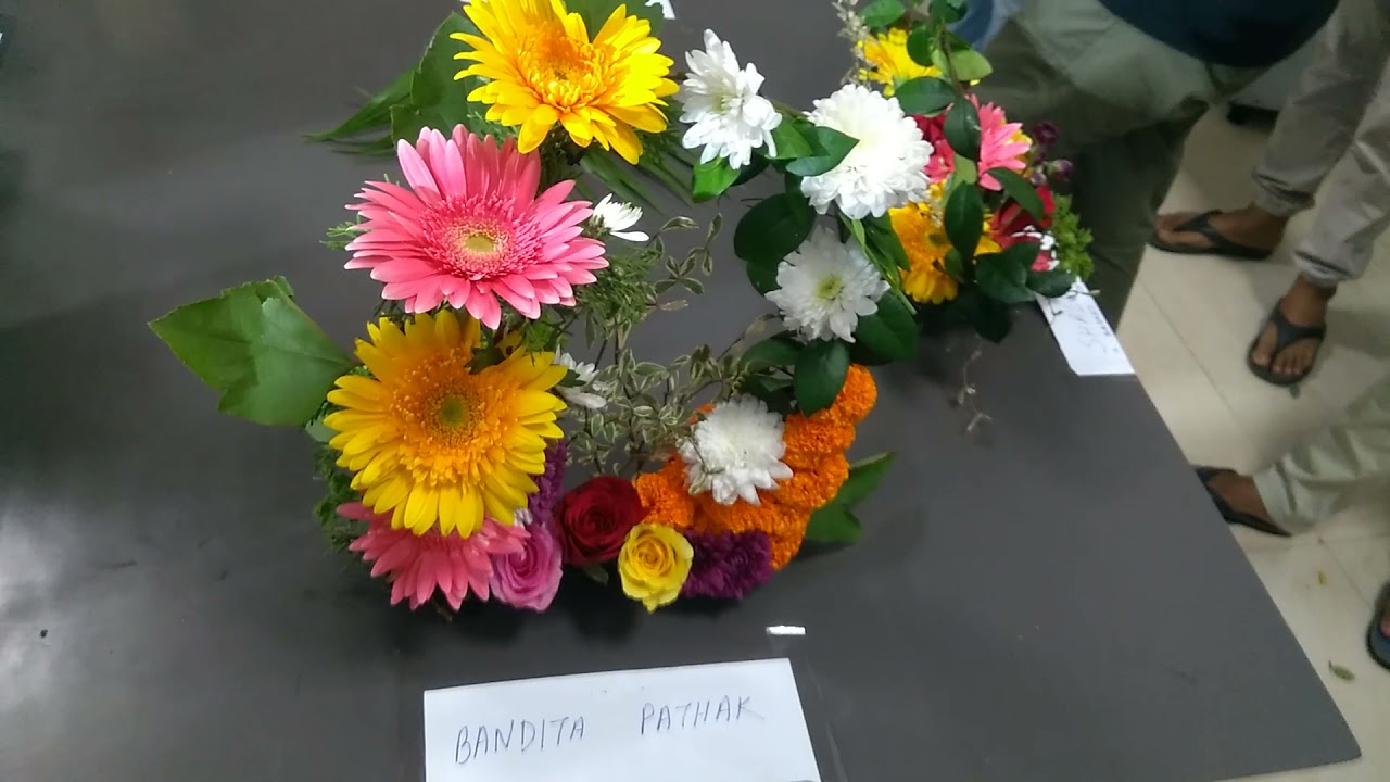 Flower Decoration Competition Research Scholar IASST YouTube