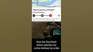 How my doordash driver watches me pull up #doordash #halo