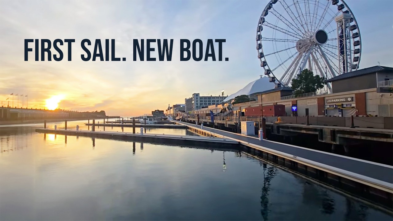 ⁣Waukegan to Navy Pier: Our Lady's First Sail