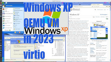 Windows XP 64 bit QEMU VM tutorial for beginners using virtio - May 2023 - 7cac31a6