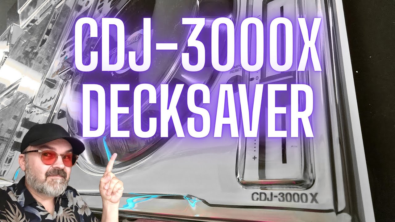 AlphaTheta CDJ-3000X Decksaver - YouTube