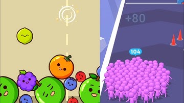 Count Master Vs Fruit Merge| Android ios gameplay