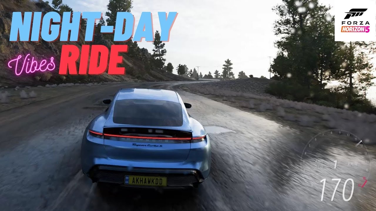 LONG RIDE TRAVEL NIGHT - DAY VIBES | FORZA HORIZON 5  | CHILL