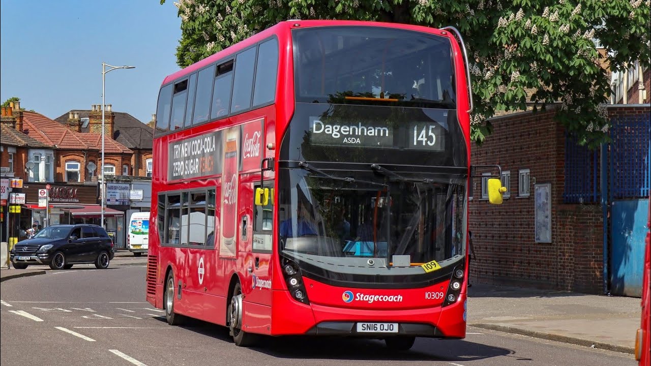 Buses at Redbridge Central Library 29th December 2025