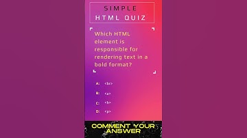 HTML MCQs Challenge? 🔥#html #coding #shorts 😎