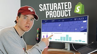 I Tried Shopify Dropshipping The Most SATURATED Product