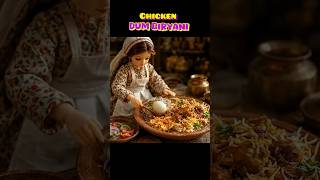 Tiny doll chef cooked a delicious Chicken Dum Biryani in a cozy village kitchen 🍛🔥