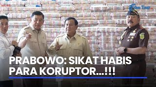 🔴 Sikat Habis Koruptor‼ PIDATO FULL Prabowo Depan Tumpukan Uang Korupsi Rp13,2 Triliun Sitaan Jaksa💰