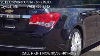 2012 Chevrolet Cruze LTZ 4dr Sedan w/1LZ for sale in Crystal