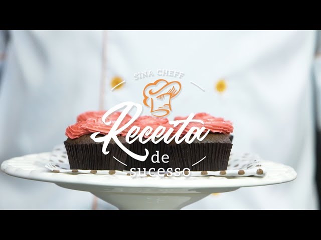 Receita de Cupcake de Chocolate - Sina Cheff profissional