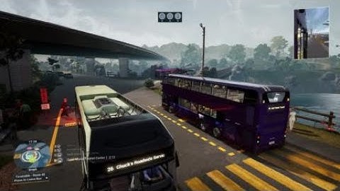 Bus Simulator 21 - MAIN QUEST - A WALK ON THE BEACH - 3/3 MISSIONS - PS4 SINGLE PLAYER GAMEPLAY