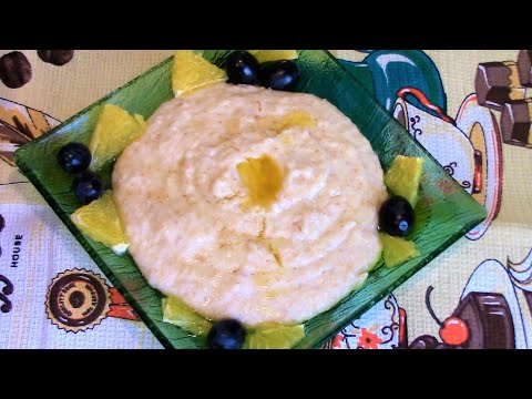 Вкусная овсяная каша в мультиварке панасоник