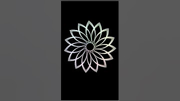 How to make flower using Python| #py3 #pydroid3 #python