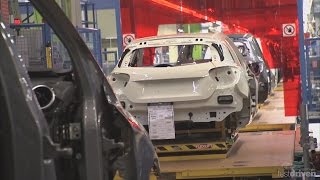 Производство Mercedes A-class w176 на заводе в Раштатте