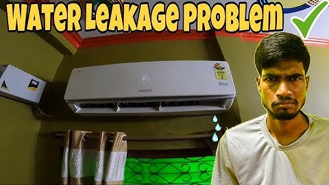 Voltas AC water leakage problem solved in Chakdumariya Supaul - EHSAN