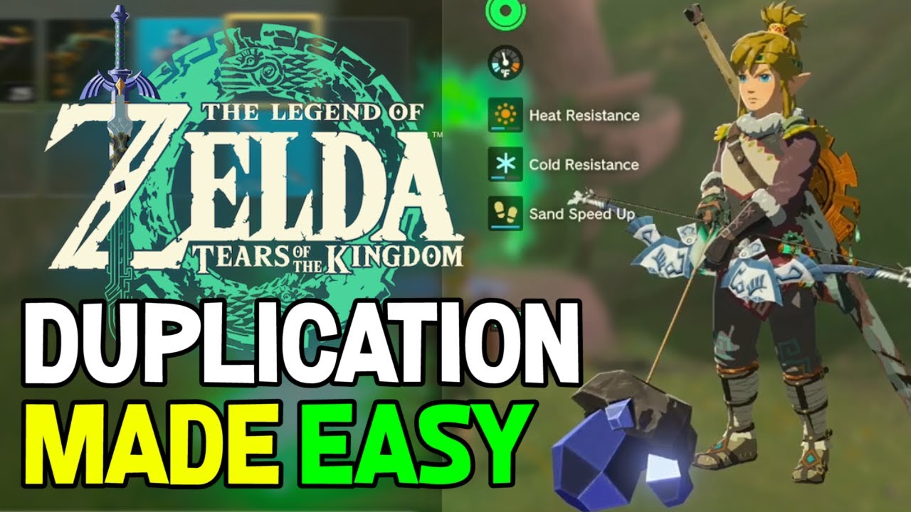 The Legend of Zelda: Tears of the Kingdom's new duplication glitch