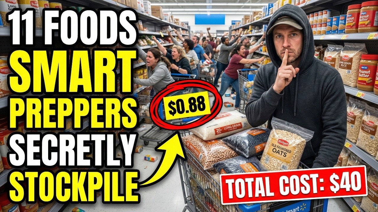 The 11 Foods Smart Preppers Quietly Stockpile While Everyone Fights Over The Same Stuff