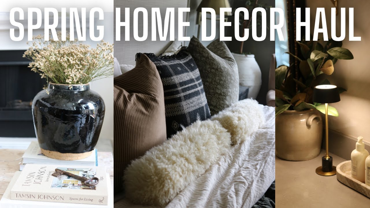 Spring Home Decor Haul | Styling Ideas | Designer Tips & Tricks | Etsy ...