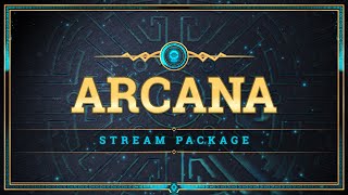 Arcana - Fantasy Theme Stream Overlay Package