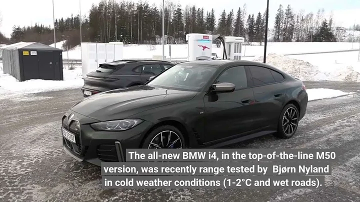 Watch BMW i4 M50 Range Tested In Cold Weather