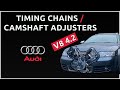 Audi S4 B6 Avant V8 4.2 (P1347 fault) - Timing Chains Replacement / Camshaft Adjusters