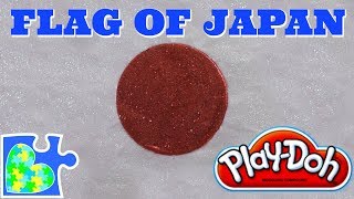 Play-Doh Flag Of Japan Hi No Maru 日の丸 Flags Of The World
