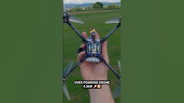 INSANELY overpowered DRONE #drone #speed #fpv #diy #rc #fpvdrone #quadmovr #overpowered