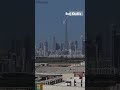 Three Main Buildings of Dubai From My Balcony #youtubeshorts #dubai #burjkhalifa #travel #uae #love