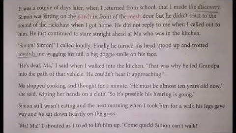 Class- 3 | English Literature | Chapter- 2 | Simon Says | Part- 2