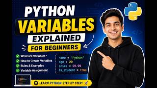 Python Variables Explained #PythonProgramming #LearnPython