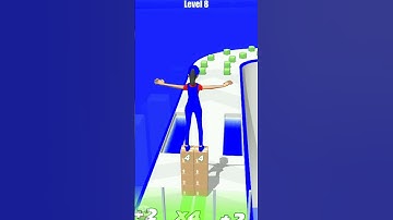 Smoothest Run to Collect Cube Skates Lvl.8 Gameplay📦 #shorts #gaming #youtubeshorts