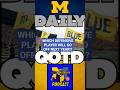 Which Defensive Player EXCITES Fans the MOST!? #shorts #shortvideo #michiganfootball