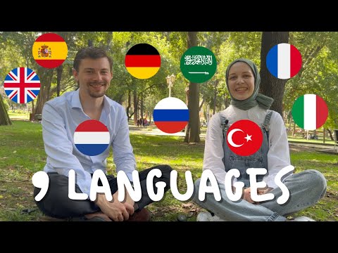 Türk ve Hollandalı Polyglot 9 Dilde Sohbet Ediyor! w/Timothy Höfte Diaz