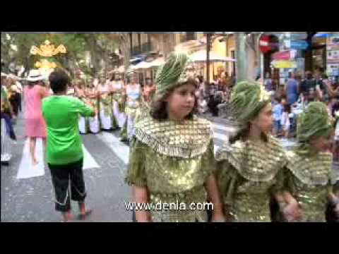 Moros y Cristianos Dénia 2011. Desfile Infantil: Filà Almorávides