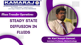 Steady State Diffusion in Fluids | Mass Transfer Operations