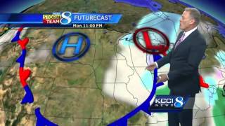 KCCI 8 News Monday night forecast
