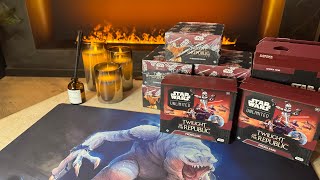 : Star Wars unlimited: twilight of the republic. Display opening p.1